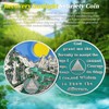 Sunlight 15 Month Sobriety Coin - Recovery Addiction AA Chips