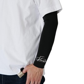 Aiming Flow (FNCK007) Arm Cover, Men's, Cooling Sensation, 3 Colors, UV Protection, Cooling Sensation, Arm Sleeve, Arm Cover, Sweat Absorbent, Quick Drying, Sports, UV Protection, Sunburn Protection,