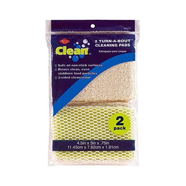 Ritz Clean 2pc Turn-A-Bout Cleaning Pads