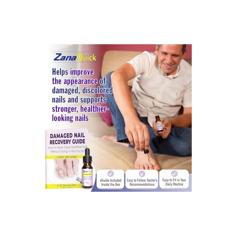 Zanaquick- Gotas para el tratamiento de uñas de los pies