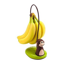 Joie Kitchen Gadgets 77700 Monkey Banana Tree Stand, Plastic, Multi-Colour,40 x 15 x 15 cm