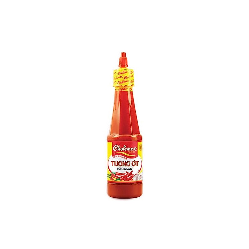 1 Pack - Cholimex Hot Chili Sauce Squeeze Bottle -