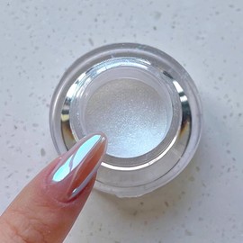 PrettyDiva 0.2g Sample Package Moonlight Chrome Nail Powder, Unicorn Mermaid Unichrome Powder Aurora Nail Powder Pigment Pearlescent Nail Art Glitter Decoration