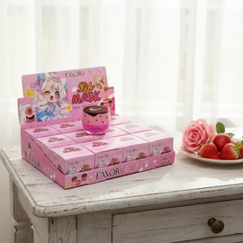 Balsamo Tarro Fresa 12 Piezas Favorbeauty Mayoreo