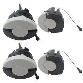 2x Fuel Cap #0000 350 0525 & 2x Oil Cap # 0000 350 0526 Fit for Stihl Chainsaw MS260WVH MS260Arctic MS340 MS360 MS360W MS360WVH MS360PRO MS360Arctic by XSPANDER
