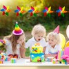 RICISUNG Windmill Set of 10, Gardening, 6 Sheets, 6 Colors,