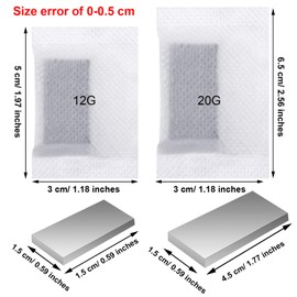 Patelai 20 Pieces Covered Drapery Weights Window Curtain Bottom Pendant Iron Weights for Hem Bottom Heavy Sew in Drapery for Home Office Hotel Curtain Accessories