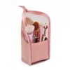 XUNQUCOM Stand-Up Makeup Brush Storage Organizer Bag, Waterproof Dust Free