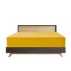 EV DEKOR Extra Deep Fitted Sheet King, Ochre - Deep