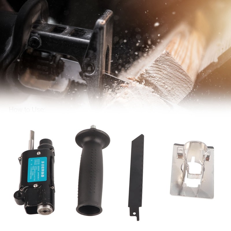 Electric Drill to Saw Adapter Reciprocating Chain Saws Converter Cutting