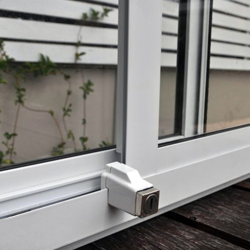 Dreambaby Breezz-Lock Sliding Window Restrictor, White, one Size