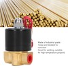 Brass Electric Solenoid Valve 2W025‑08 Normally Closed 1/4in 2 Position