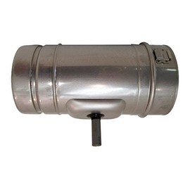 Noritz DT4 4 Inch Diameter Drip Tee Horizontal Condensation Drain, Stainless Steel