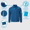 TGW Men's Packable Vapor Golf Rain Shirt Jacket Pullover for