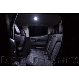 Diode Dynamics Rear Dome Light LEDs compatible with GMC Canyon 2015-2026 (pair), 194 HP3 Cool White (6000K)