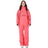 OUKAFU Women One Pieces Ski Suits Waterproof Ski Jumpsuits Winter