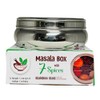 DK Caja de acero inoxidable, caja de especias de acero