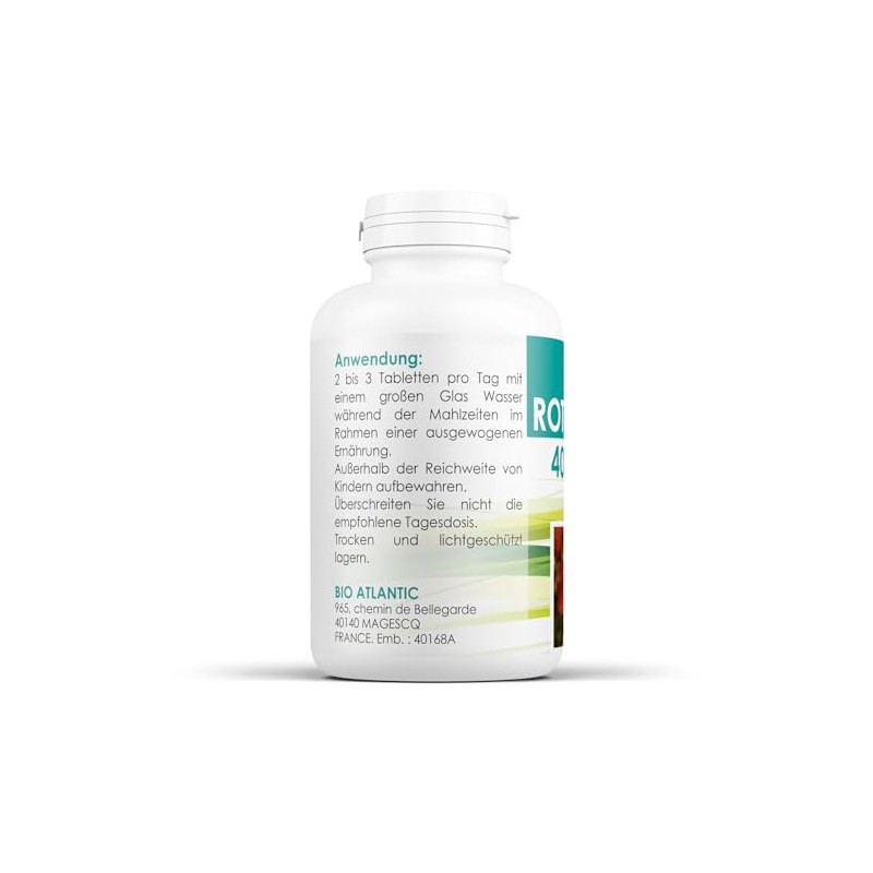 Bio Rotes Weinlaub 400mg - 400 Tabletten