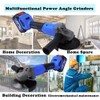 Variable Speed Angle Grinder, Battery Grinder Power Grinders with Brushless