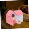 Hohopeti Colorful Little House Nest Guinea Pig Hideout Hamster Living