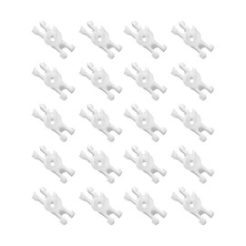 CGEAMDY Pack of 20 Door Panel Mounting Clips, Plastic Door Trim Attachment Clip, Portable Car Door Clips Interchangeable Door Panel