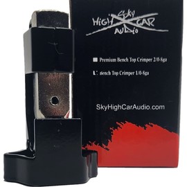 Sky High Bench Top Hammer Crimp Tool For Car Audio Wire Installation