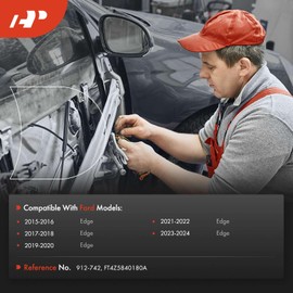 A-Premium 20.6 Inch Inside Door Handle Latch Release Cable Compatible with Ford Edge 2015-2024, Rear Left or Right