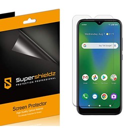 (6 Pack) Supershieldz for Cricket Influence Phone Protector, Screen Protector, High Definition Clear Shield (PET)