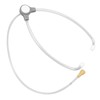 Transparent Listening Aid Stethoscope with Damping Home Double Head Sound
