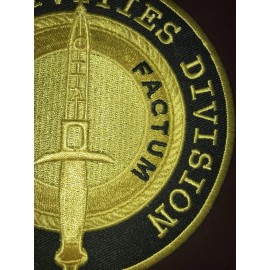 CIA SAD Special Activities Division SOG Latebra Factum 5 Inch Patch Limited