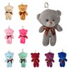 Jomnvo 10 Pieces 10 Colors Small Teddy Bear Doll with