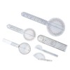 6PCS Medical Goniometer Set 6 8 10inch Multifunction Joint Goniometer