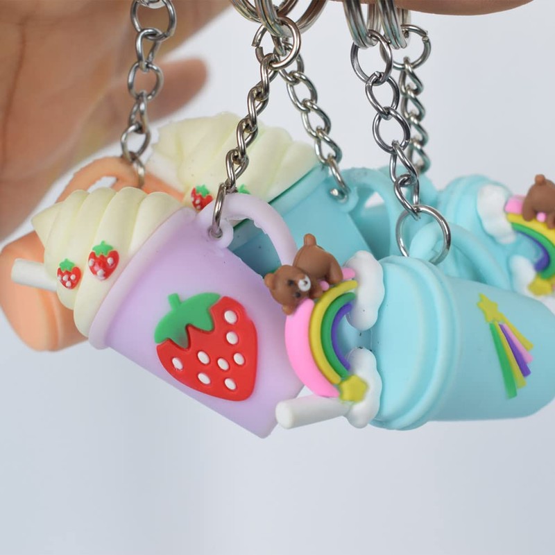 REEMTOO 50PCS Bulk Keychains Set, Split Keychains Rings with Chain