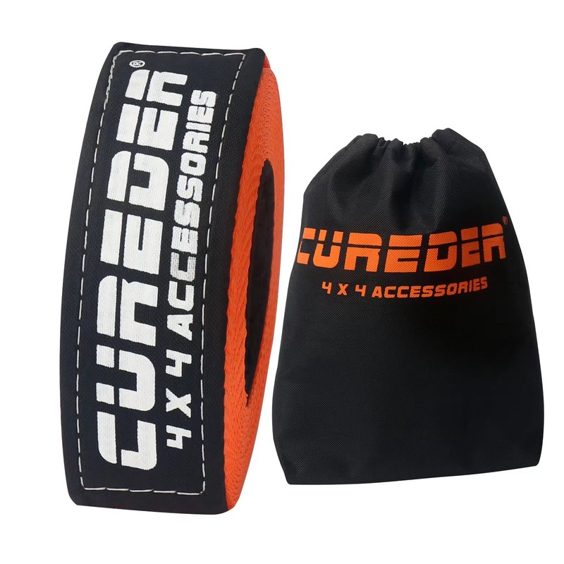 Cureder Tow Strap - 3'' x 30ft Recovery Strap,Lab Tested