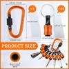 Threlaco 36 Pcs Bit Holder Keychain, 1/4 3/8 1/2 Socket
