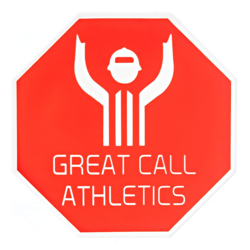 Great Call Athletics | Wrestling Referee Flip Disc | Red