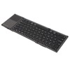 Wireless Keyboard 78 Keys Ultra Thin Folding Design Keyboard with