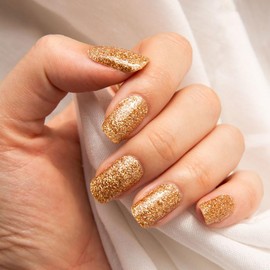 NAILDOKI Nail Stickers 20 Pieces Full Wraps Nail Polish Strips, Self-Adhesive Gel Nail Art Decals for Women Girls (B4-14)