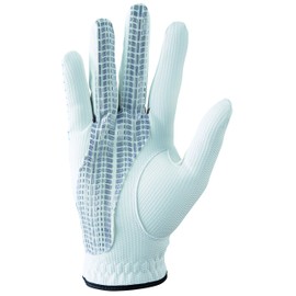 Casco Golf Gloves, Zeus Impact Zeus Impact Gloves, Men's ZI-1926R, White, 8.7 inches (22 cm), The upper side adopts a 2-way knit that stretches well and fits well