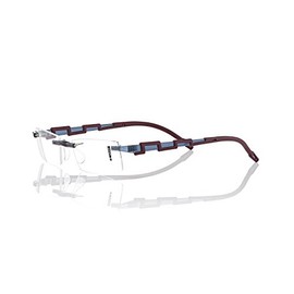 Switch it! Set Interchangeable Bracket Plastic Rectangle, Combi 663 blue-chestnut