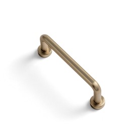 Goo-Ki 6 Pack 3" Center to Center Champagne Bronze Modern Cabinet Pulls Solid Contemporary Home Improvement Hardware Brushed Drawer Pulls Zinc Alloy Kitchen Handles