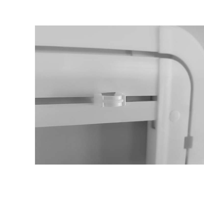 Raum² 200 Universal Curtain Stoppers for Curtain Rails, Curtain Clamp,