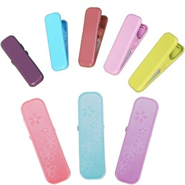 TOuWA Kimono Clips, Set of 8, Handy Clips, Large and Small Set, Kimono Clothing, Yukata, Kimono Clip, Collar Closure, Lightweight, Tea Party, Shichi-Go-San Shrine Visit, Autumn Leaves Hunting, Coming