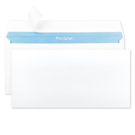 Netuno Netuno 50x Brief-Umschlag DIN Lang Weiß 110 x 220 mm 90g Umschlag DL haftklebend ohne Fenster weiße Briefhülle lang Papierumschlag Post-Umschlag Briefkuvert weiß Geschäftsumschlag mit Innendruck