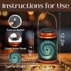 DIBIEECN Birthday Gifts for Women Mom Grandma Wife, Solar Lanterns