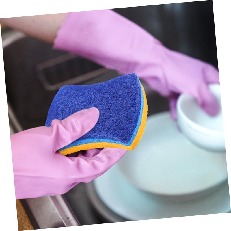 NOLITOY 6 Pack Dish Sponge Set Multi-Function Kitchen Cleaning Sponges