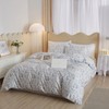 VM VOUGEMARKET Duvet Cover Full 3 PCS Blue Floral Bedding