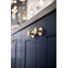Goo-Ki 6 Pack Cabinet Knobs with Spacer Champagne Bronze Drawer
