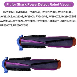 Main Roller Brush for Shark RV2820ZE RV2820YE RV2820AE AV2820AE AV2820S AV2800ZE RV2800S RV2800YE AV2810AE AV2810ZE RV2810YS UR2850YS UR2860YS Robotic Vacuum Cleaner Replacement Accessories Parts