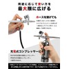 RAYWOOD PROFIX Airbrush TH-C01 Handpiece (Integrated Cup), Fits 0.2-0.5 Calibers,